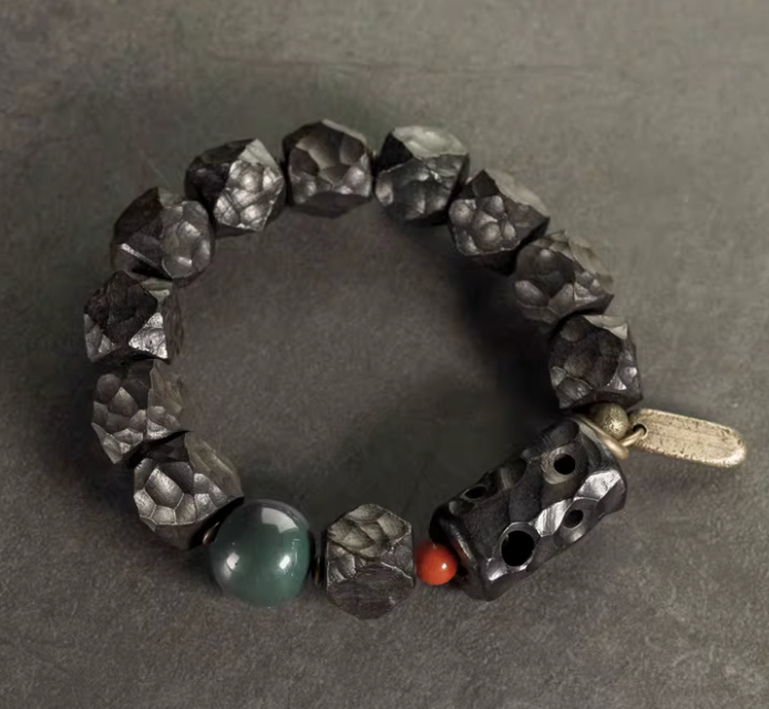 Ebony bracelet — detail view 2