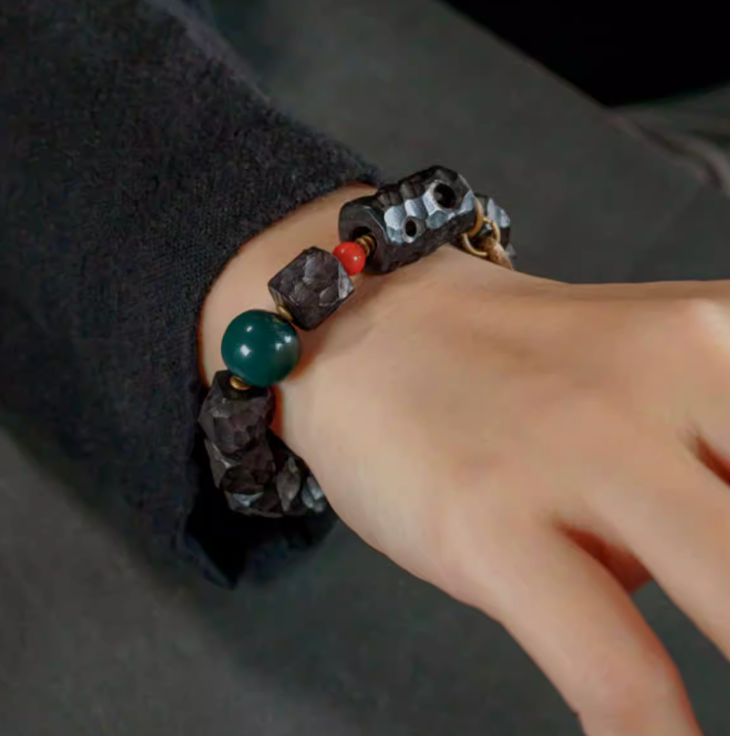 Ebony bracelet — detail view 3