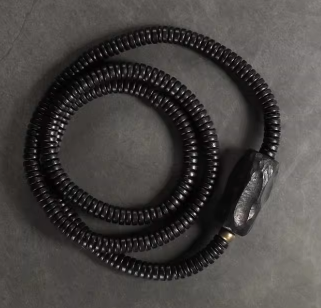 Ebony bracelet — detail view 2