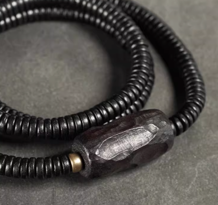 Ebony bracelet — detail view 3