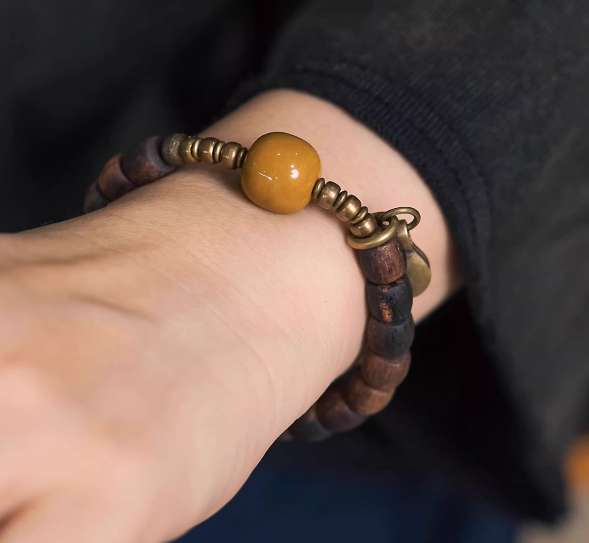 Agate bracelet — detail view 3