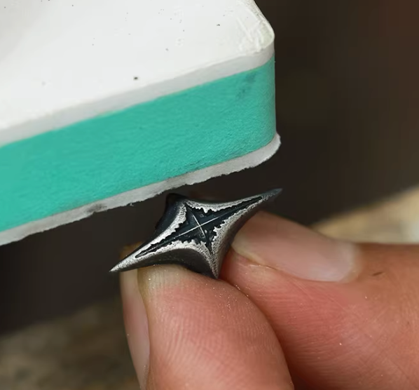 Silver bracelet — detail view 2