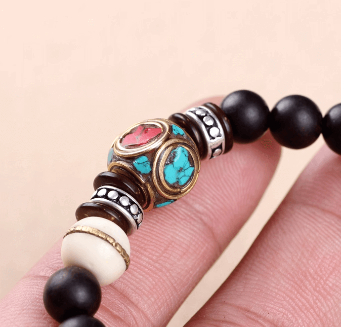 Ebony bracelet — detail view 2