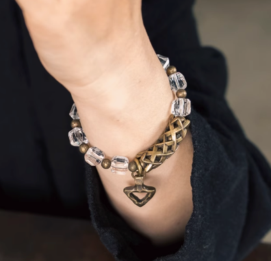 Clear Quartz bracelet — detail view 4