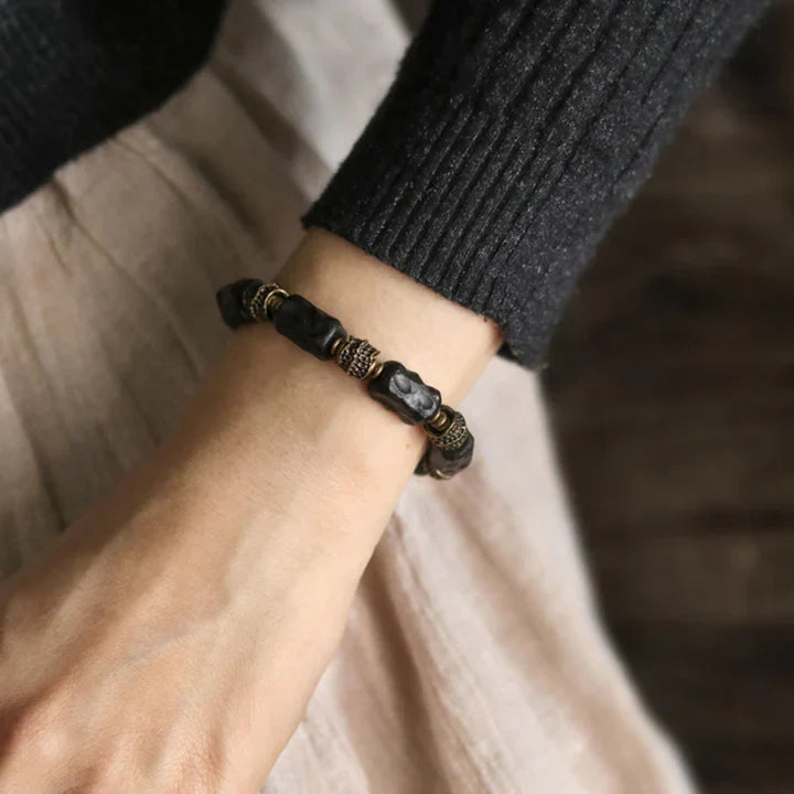 Copper bracelet — detail view 2