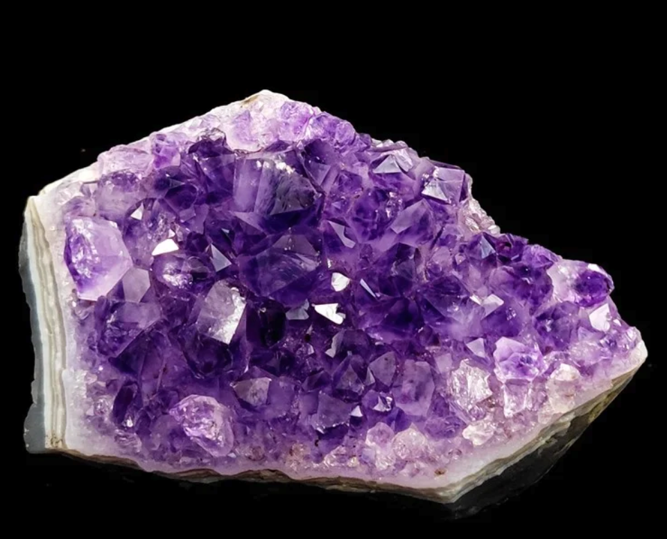 Amethyst necklace — detail view 4